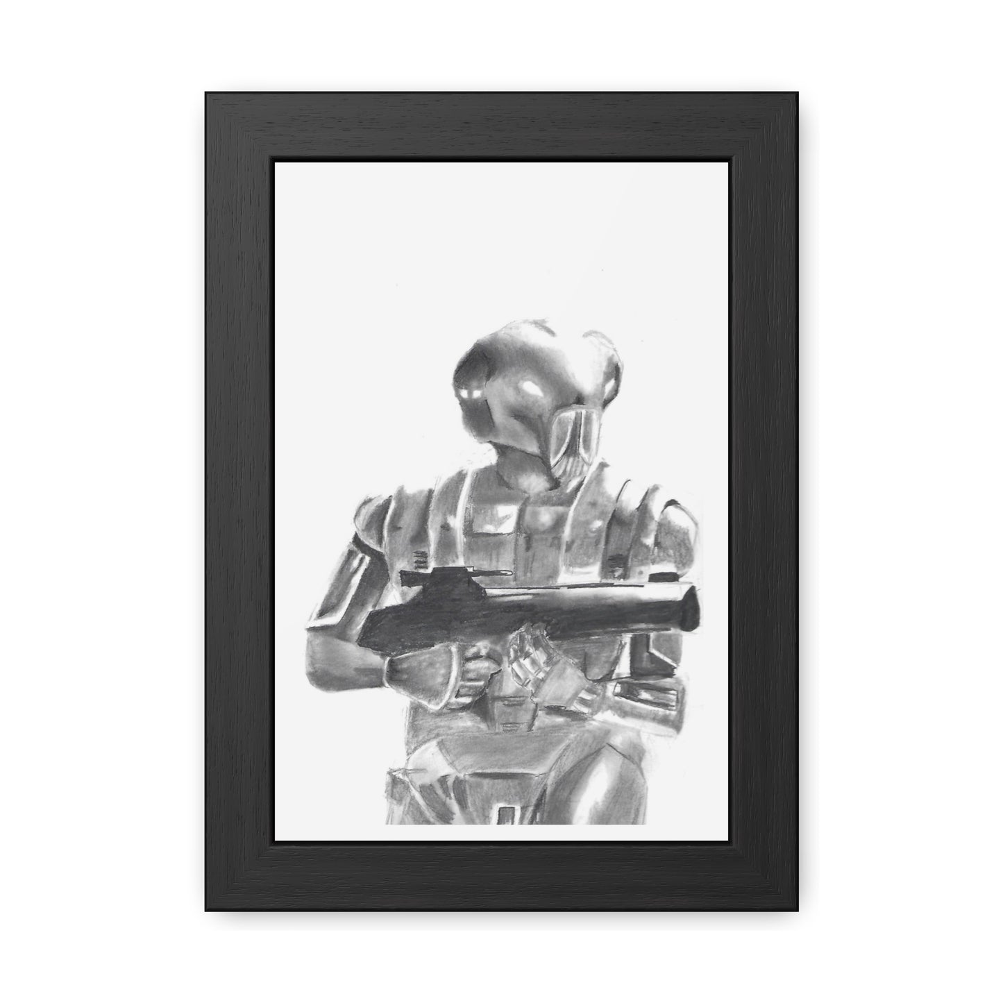 HK-47 Framed Poster