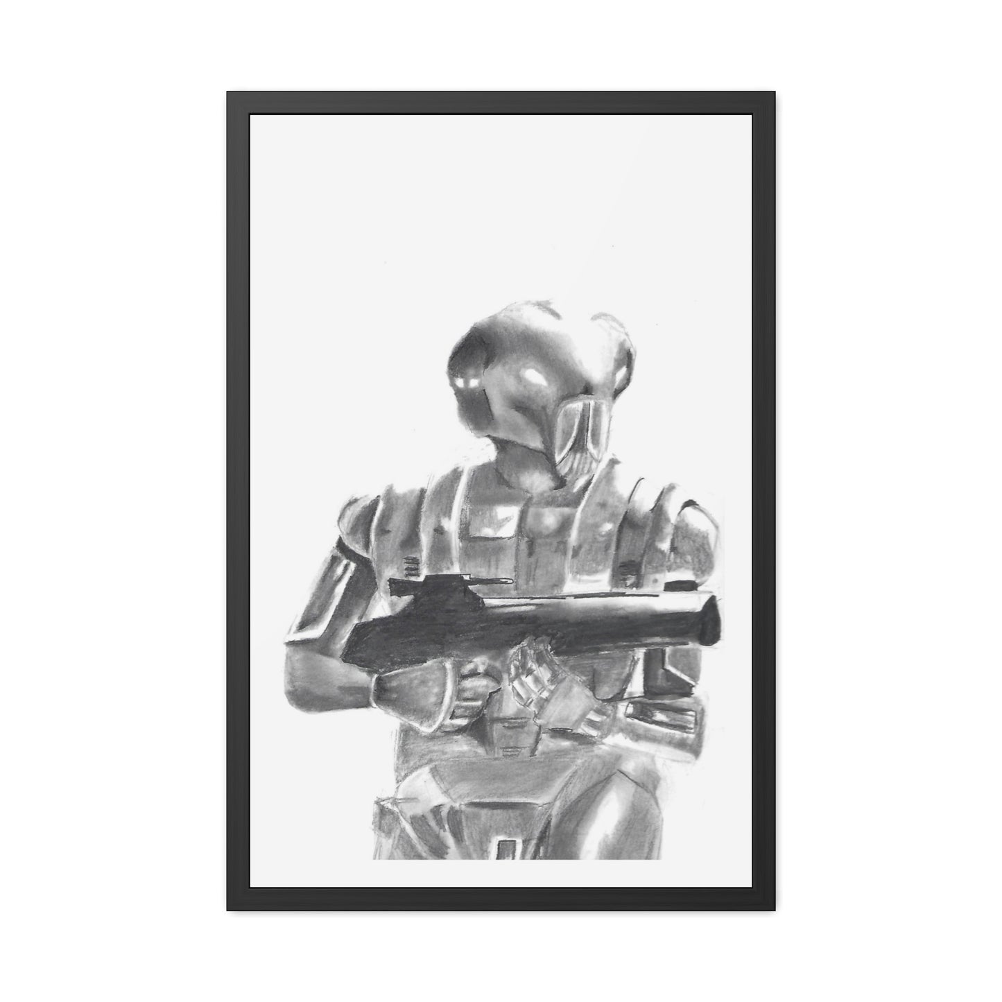 HK-47 Framed Poster