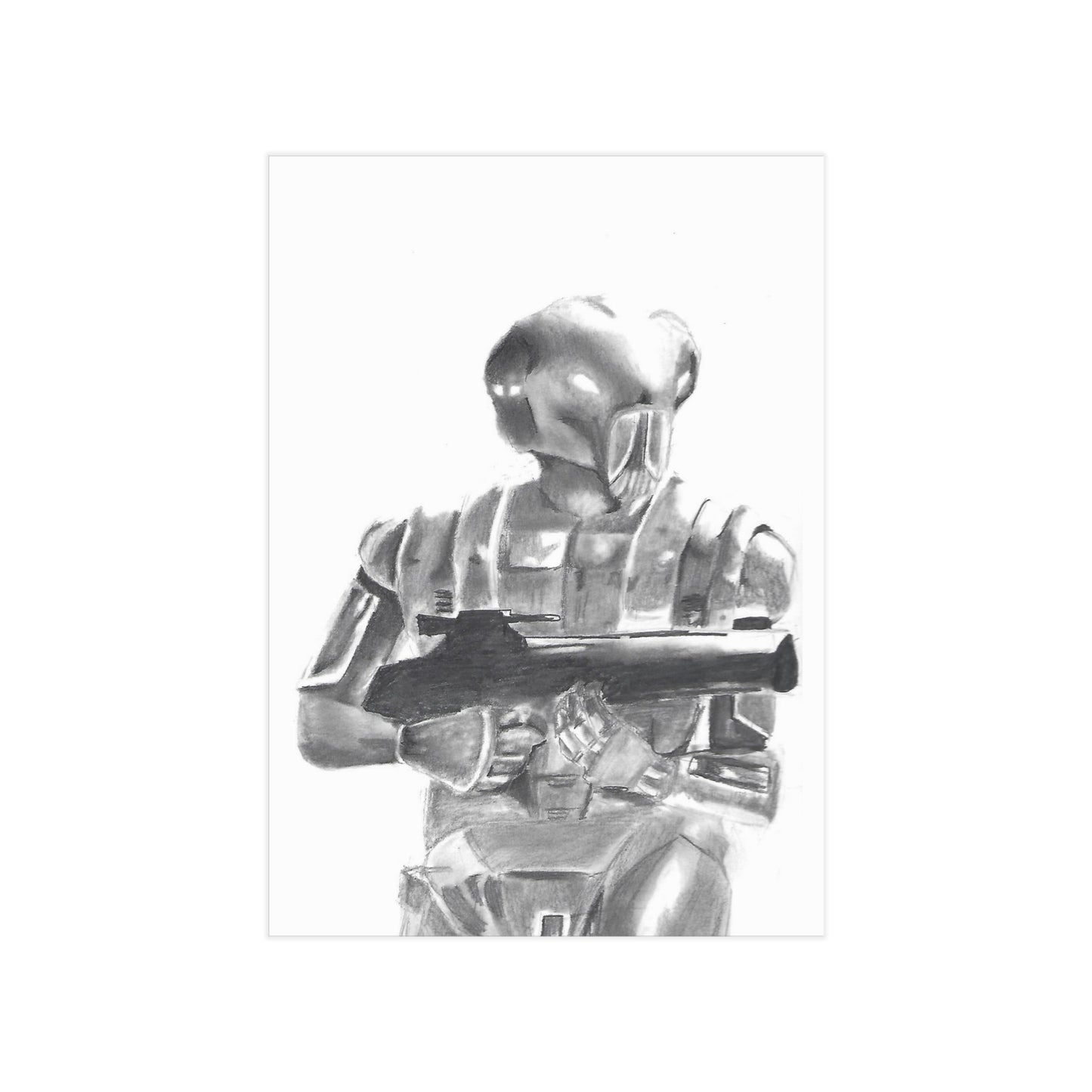 HK-47 Unframed Print