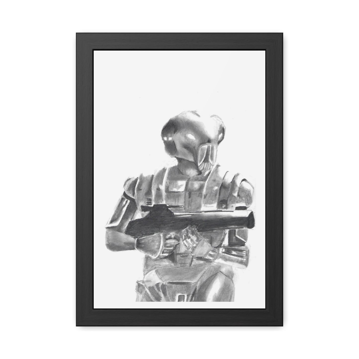 HK-47 Framed Poster