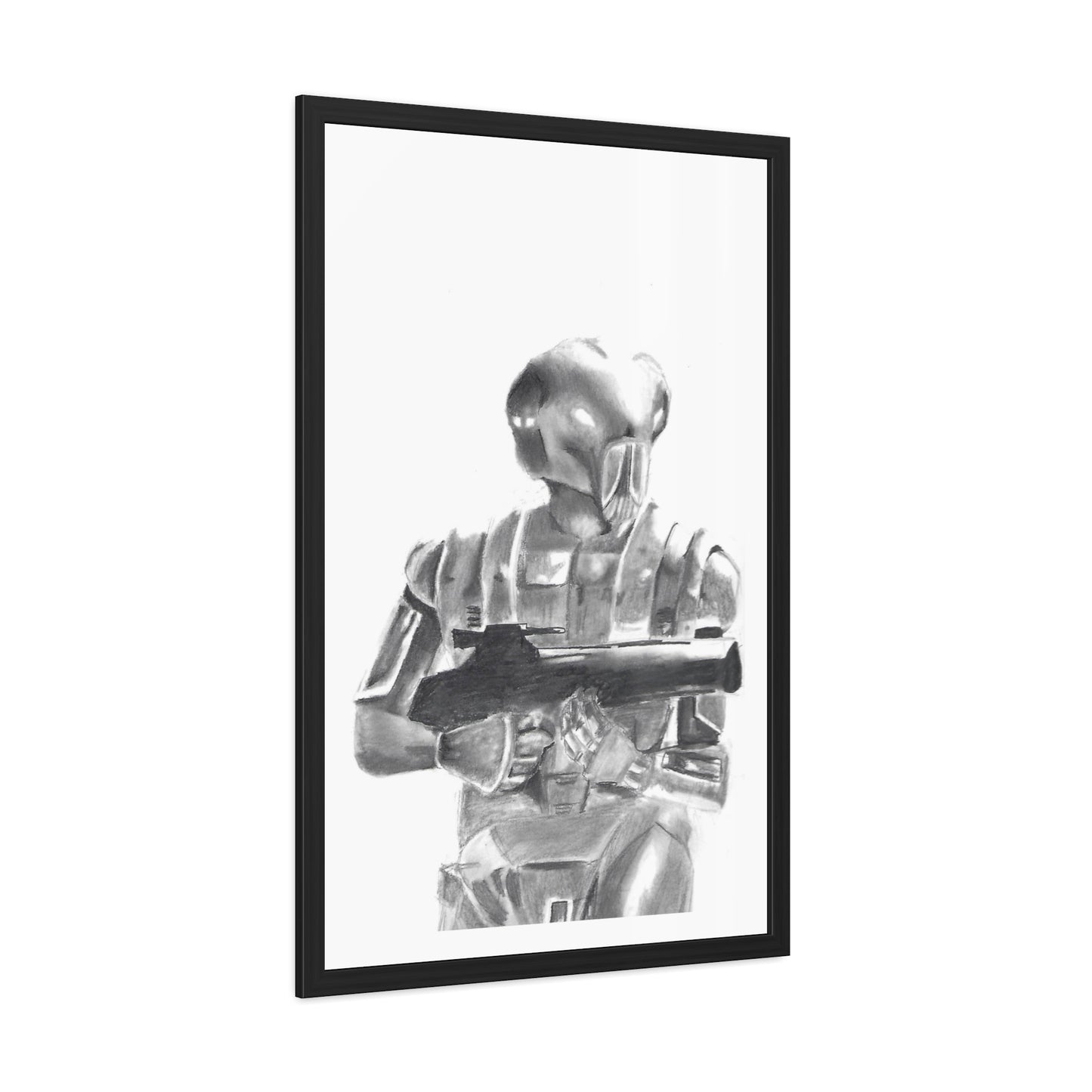 HK-47 Framed Poster