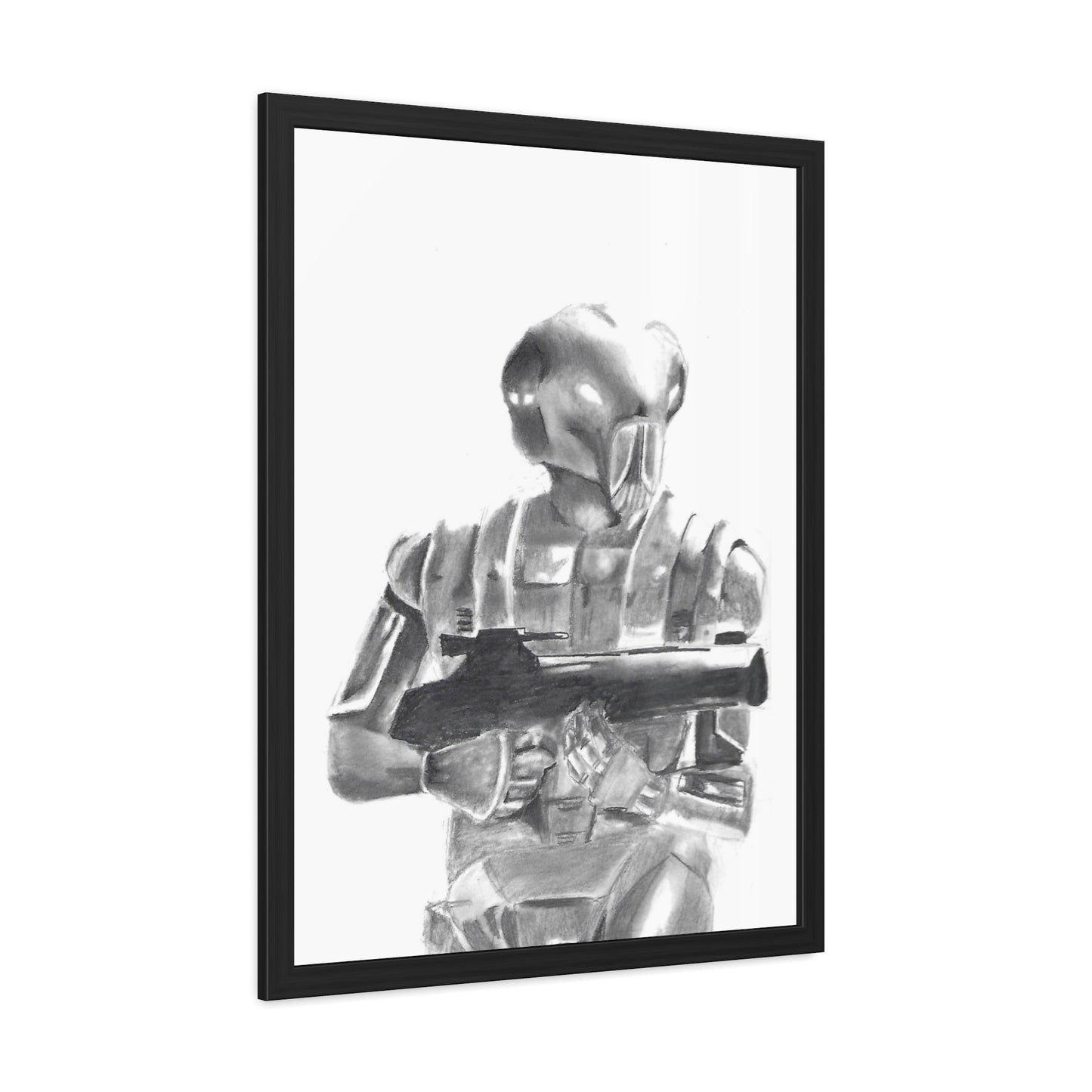 HK-47 Framed Poster