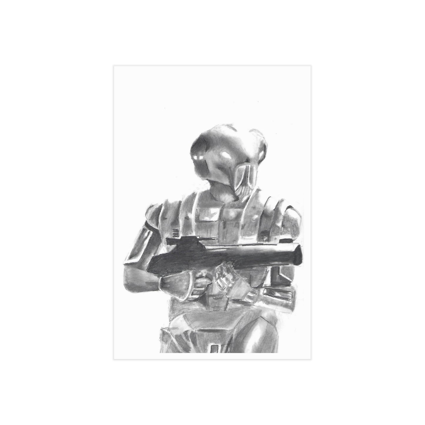 HK-47 Unframed Print