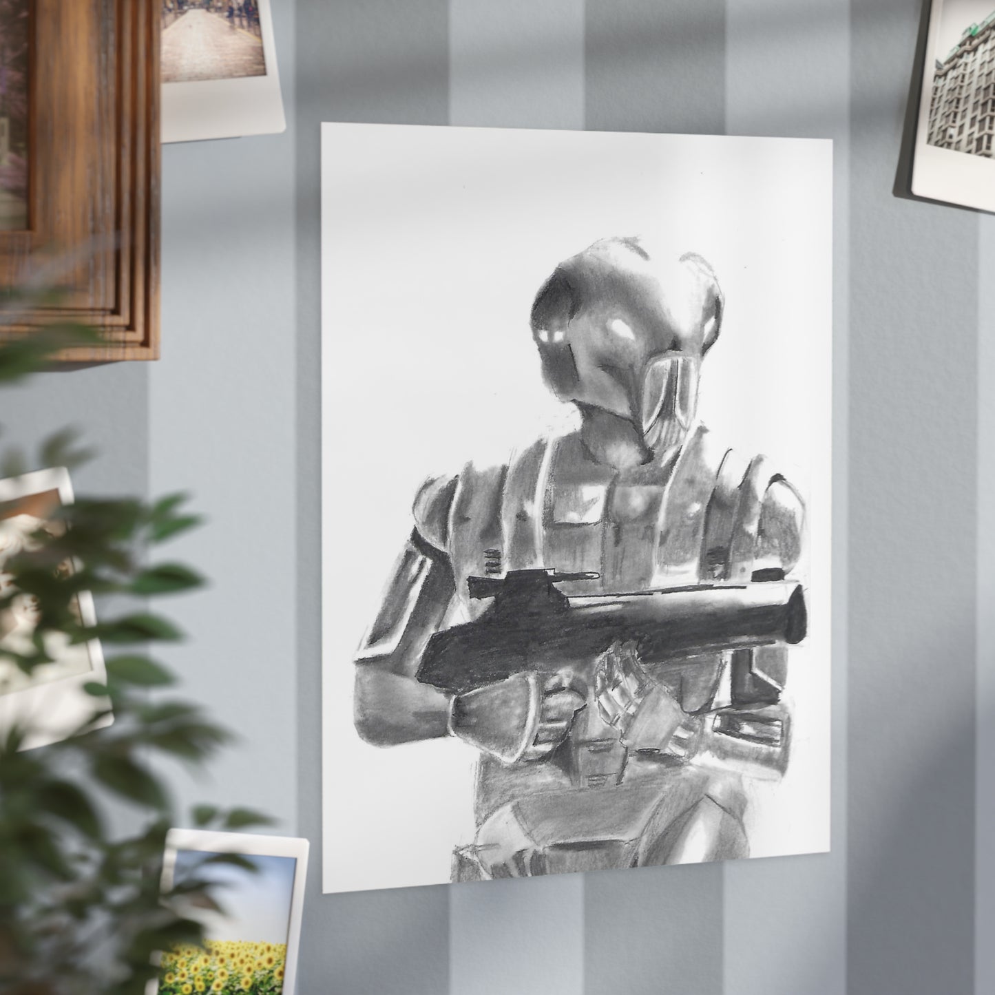 HK-47 Unframed Print