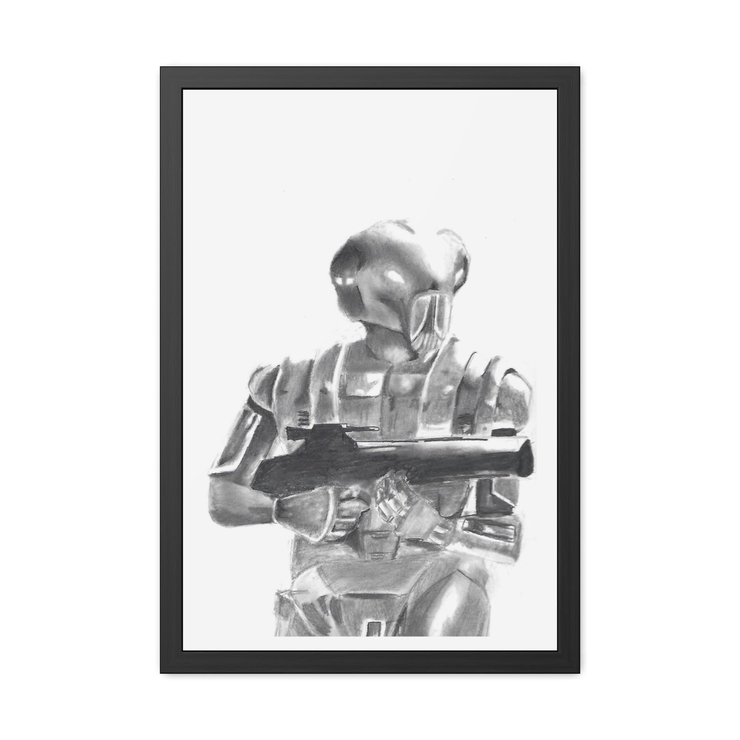 HK-47 Framed Poster