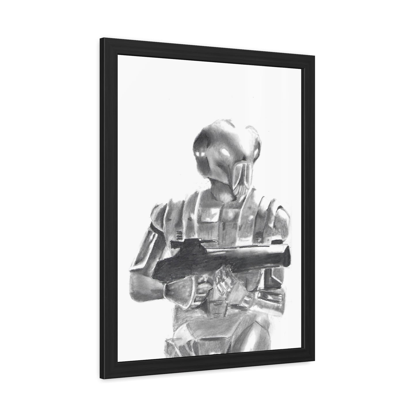 HK-47 Framed Poster