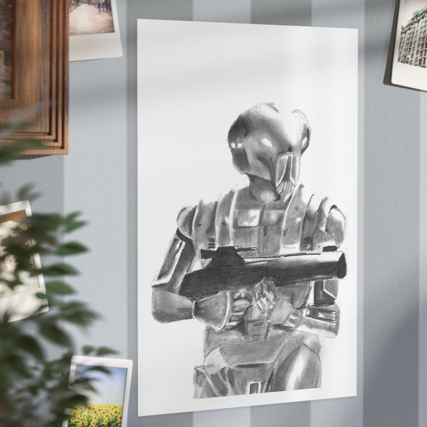 HK-47 Unframed Print