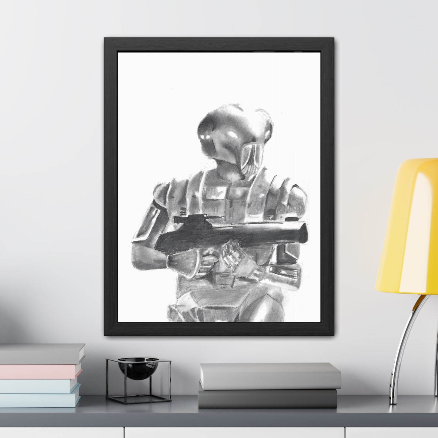 HK-47 Framed Poster