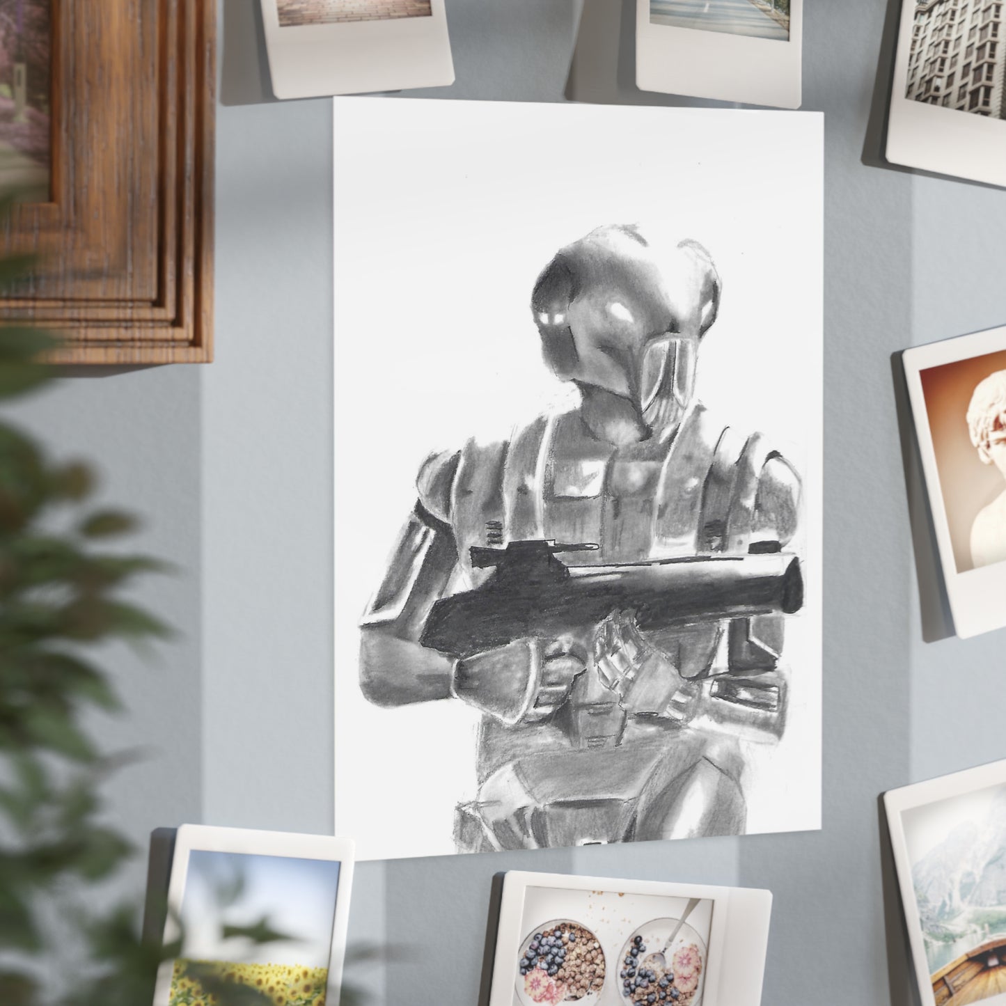 HK-47 Unframed Print