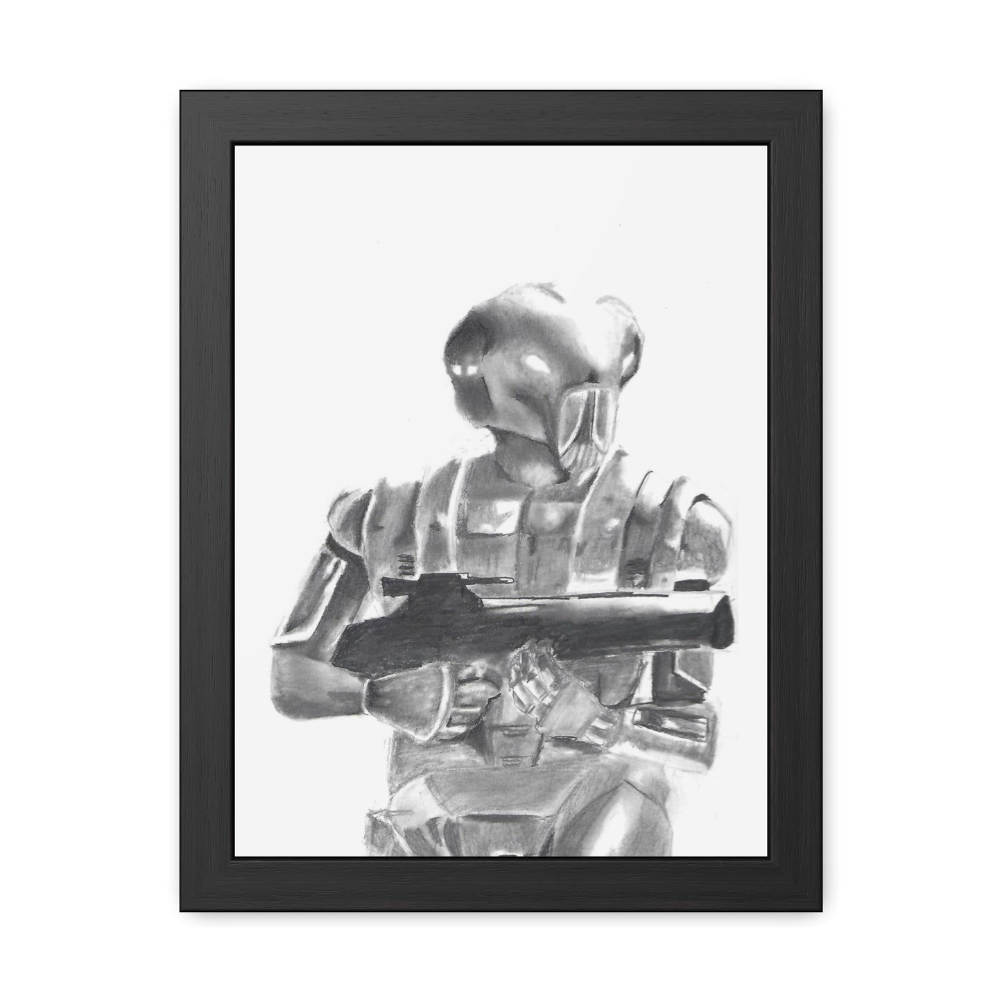 HK-47 Framed Poster