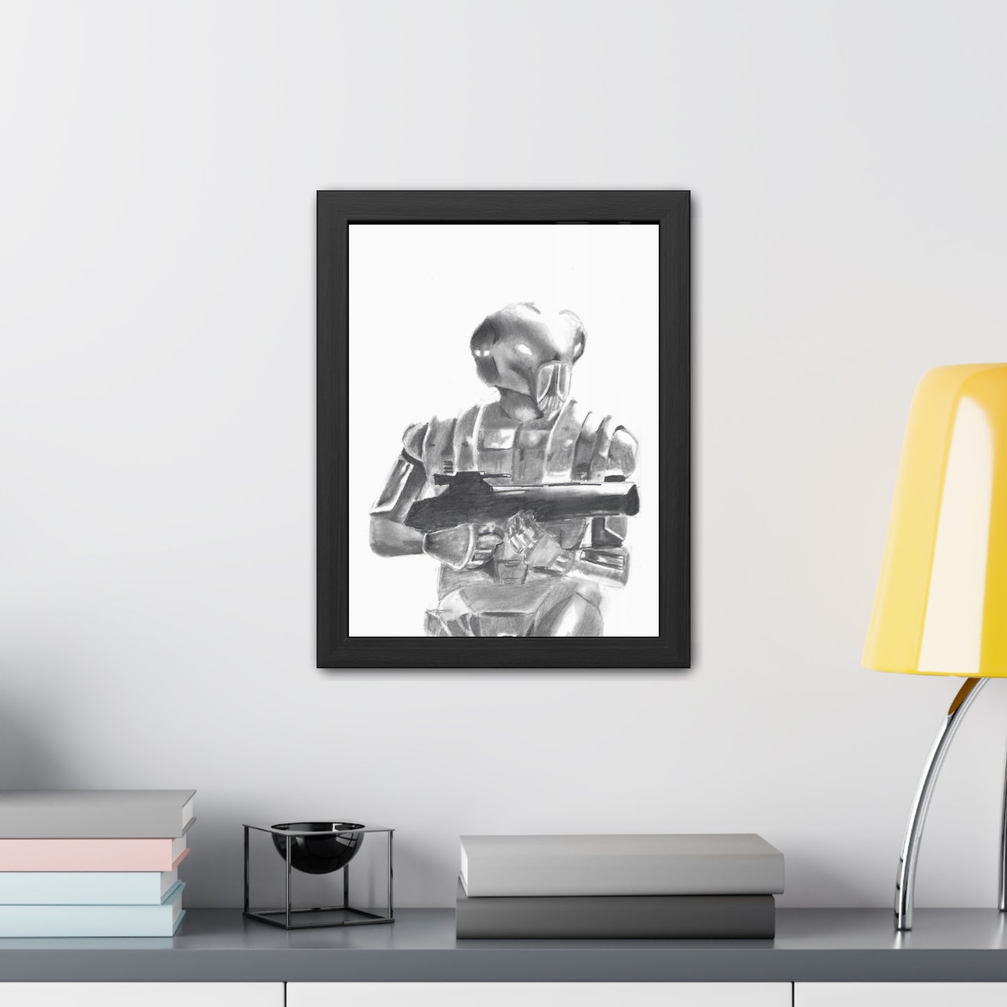 HK-47 Framed Poster