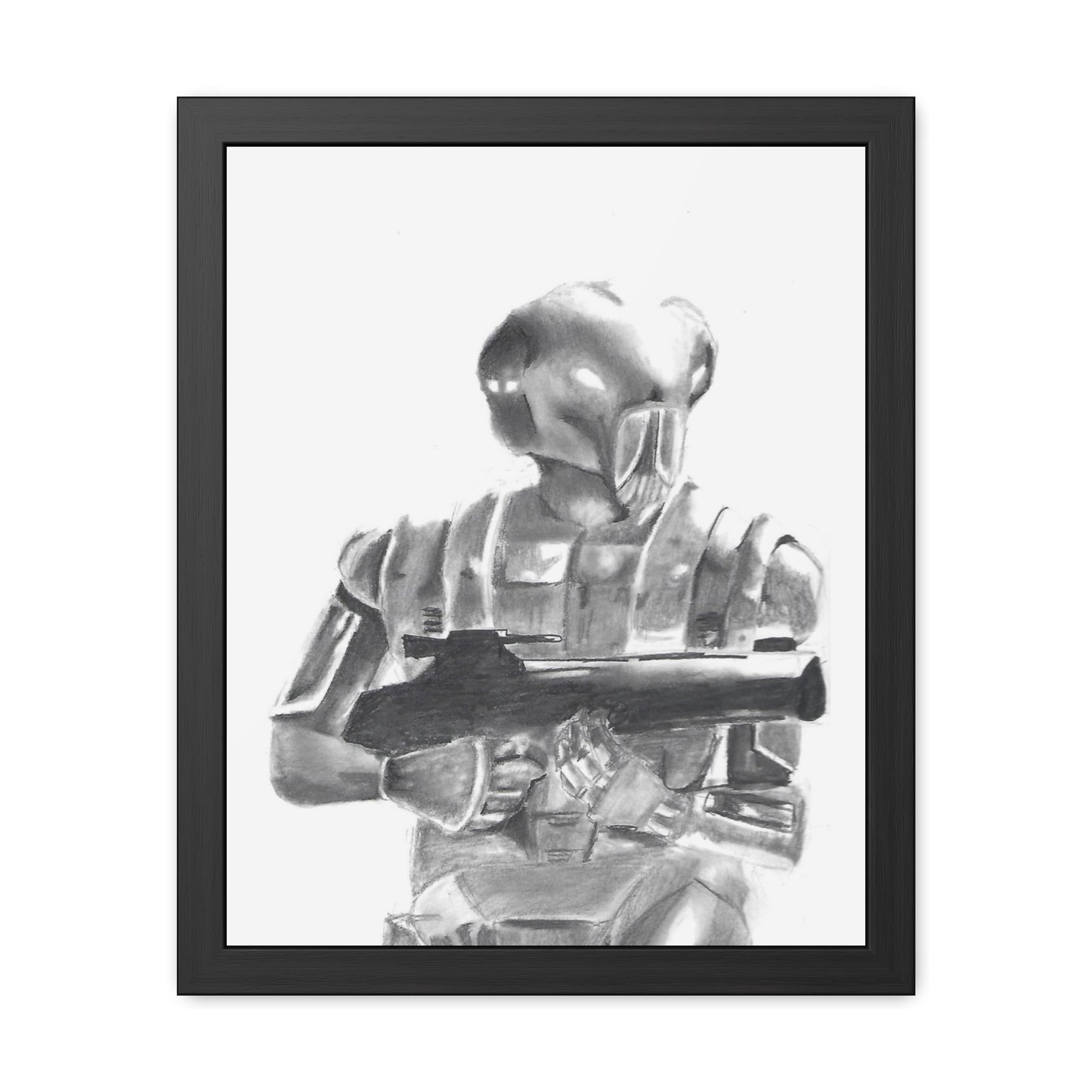 HK-47 Framed Poster