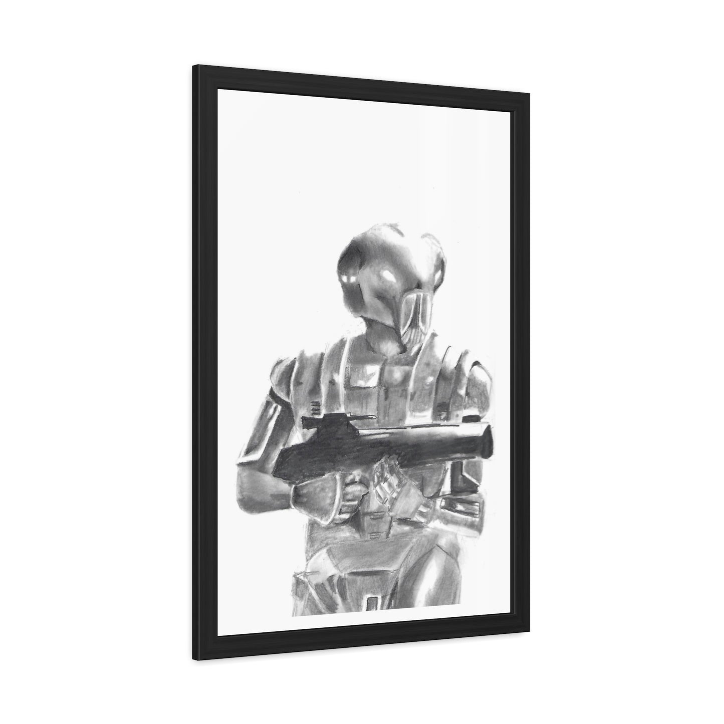 HK-47 Framed Poster