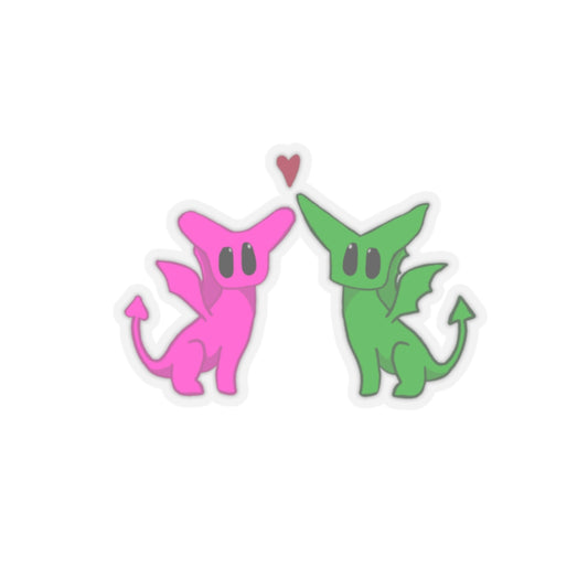 Mr. And Mrs. Spike Sticker