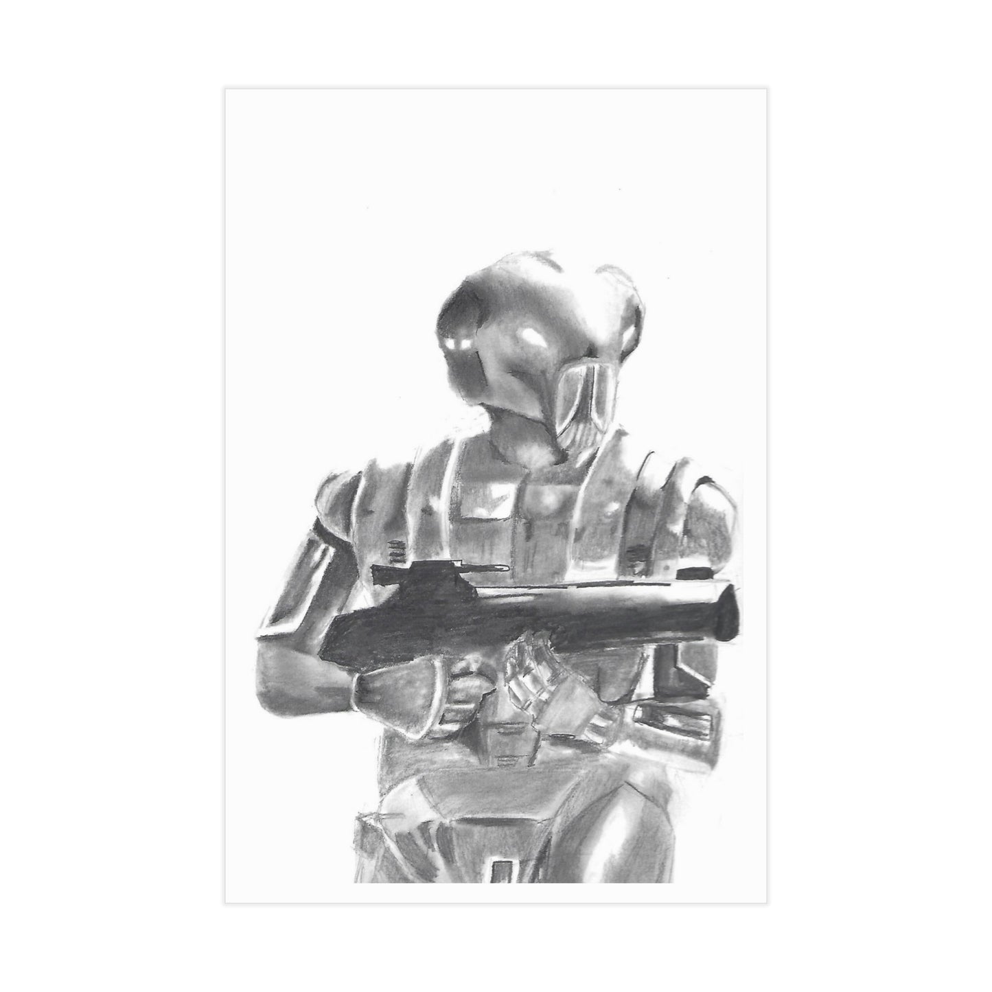 HK-47 Unframed Print