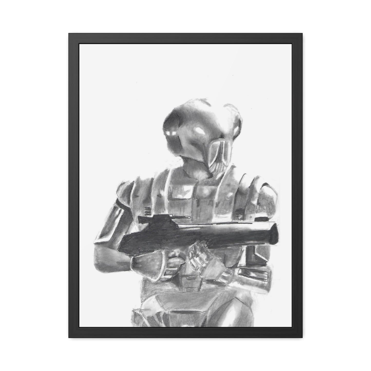 HK-47 Framed Poster