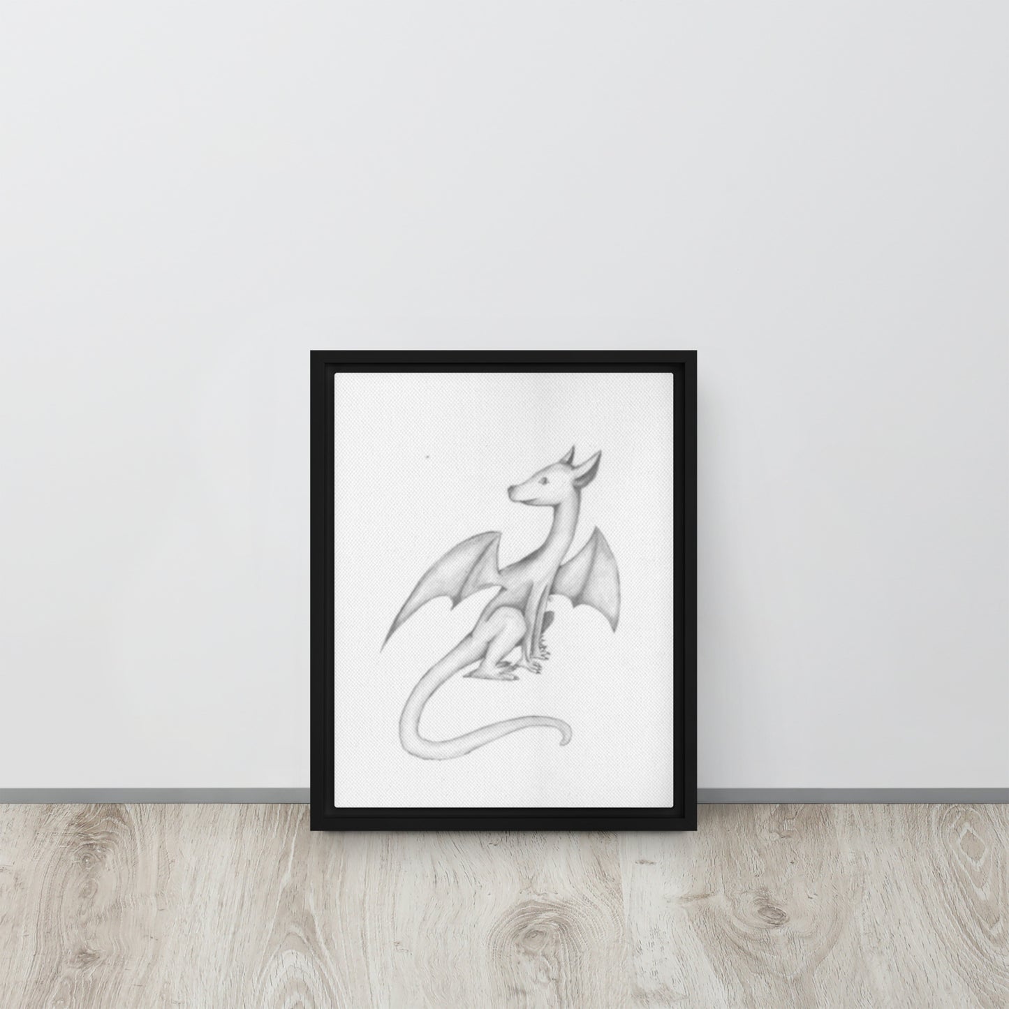 Bat Dragon Framed canvas