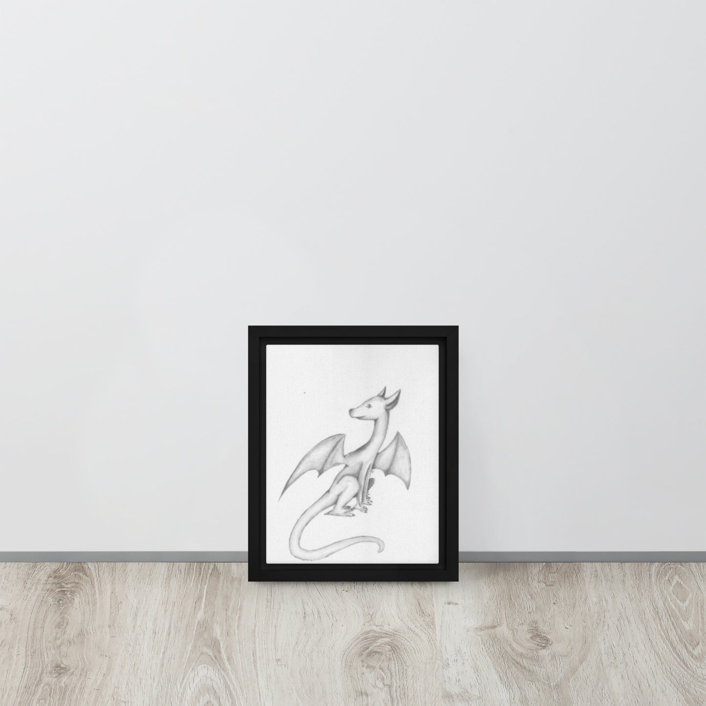 Bat Dragon Framed canvas